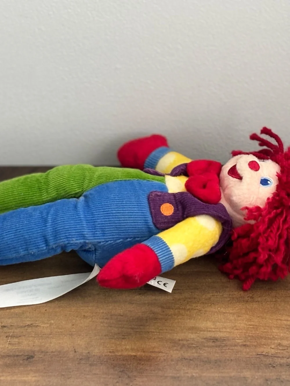VINTAGE Gymboree Gymbo Clown Plush Doll Stuffed Toy 2004 Laughing SOUND WORKS